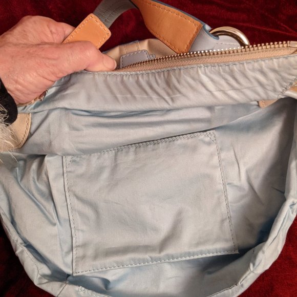 Coach Blue Soho Satchel Bag - Picture 6 of 13